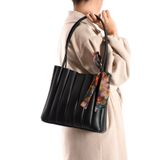 Kaya Bag Siyah Kadın Omuz Ve Kol Çanta 32x26 Ebatında