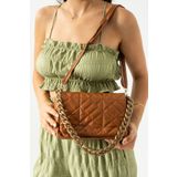 Kaya Bag Taba Kadın Omuz Ve Çapraz Çanta 15x26 Ebatında