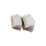 Kaya Çay Kahve Fişi Adisyon (A7) 7X10 cm Tek Nüsha 10 Adet / Cilt (Cep Boy)