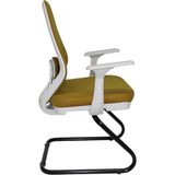 Kaya Ofis Apex White Pro Yönetici Koltuğu Ofis Bekleme Koltuğu - Hardal