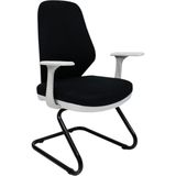 Kaya Ofis Apex White Pro Yönetici Koltuğu Ofis Bekleme Koltuğu - Siyah