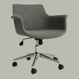Kaya Ofis Curve Ergonomik Çalışma Koltuğu – 140 kg Metal - Gri