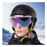 Kayak Gözlüğü Ventilli Güneş Kar Gözlük Gökkuşağı Snowboard Glasses Ekonomik Seri Gözlük