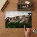 Kayalıklar - Yeşillik - Manzara Tasarımı 240 Parça Ahşap Puzzle Ahşap Kutuda MP07077