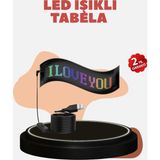 Kayan Yazı Destekli Rgb LED Reklam Paneli USB ile Kolay Kurulumlu - Lisinya - 1,20 m