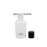Kayapet 500 Adet Boş Yassı Pet Şişe Şampuan (Shampoo) Baskılı. 35 Cc. Otel Tipi Buklet Tek Kullanımlık Şişe