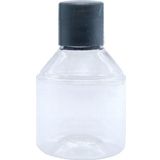 Kayapetlastik 50 Adet Mini Boş Plastik Pet Şişe Damacana Şişe Kapak.Şampuan Duş Jeli Saç Kremi Kuaför Otel Tipi