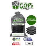 Kayasakal Taşınma Ve Nakliye Jumbo Boy Kalın Siyah Dökme Çöp Poşeti (80X110) 5KG