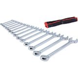 Kayasan Duz Yıldız Anahtar Seti 14 Parça 8MM-10MM-12MM-13MM-14MM-15MM-16MM-17MM-19MM-22MM-24MM-27MM-30MM-32MM