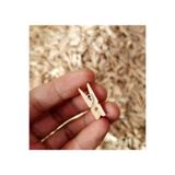 KAYAX Dekoratif Ahşap Mini Mandal 100 lü Paket