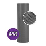KAYDIRMAZ BAL PETEK PASPAS 90cmX15metre GRİ PVC Z MAT PAS PAS İÇ DIŞ MEKAN YOLLUK ISLAK ZEMİN HALISI