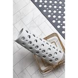 Kaydırmaz Duşakabin Banyo Ve Duş Paspası bubble paspas 33 X 66 Cm BEYAZ RENK SEA141B