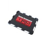 Kaydirmaz Silikonlu Ped Arac Gogus Torpido Ev Ofis Cok Amacli Trd Racing Damali Desen 18Cm X 13,5Cm