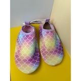 Kaydırmaz Taban, Unisex Bebek, Çocuk Deniz Ayakkabısı, Havuz Patiği Denizkızı Modeli - 30 - 31 - Pembe
