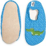 Kaydırmaz Taban, Unisex Bebek, Çocuk Deniz Ayakkabısı, Havuz Patiği, Dinozor - 24 - 26 - Mavi
