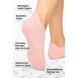 Kaydırmaz Tabanlı Unisex Pembe Yoga, Pilates Ve Tavaf Çorabı | Konforlu Spor Patik Çorap 36-40
