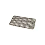 Kaydırmaz Vantuzlu Banyo Paspası - 66,5 X 36,5 Cm, Siyah Yuvarlak Desen