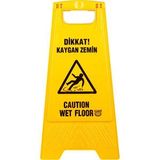 Kaygan Zemin PVC Uyarı Levhası 63 cm x 30 cm