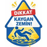 Kaygan Zemin Uyarı Levhası Betlam3 - 1 Adet