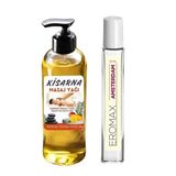 Kayganlaştırıcı Masaj Jeli Mango Aromalı 150 Ml Büyük Boy Boy Ve Parfüm Seti