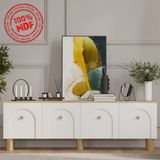 Kayhan Ahşap %100 Mdf Luna Tv Ünitesi 180 cm SAFİR MEŞE (SEPET)