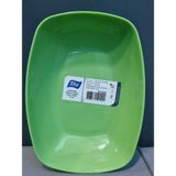 Kayık Plastik Tabak 17 cm - Fıstık Yeşili