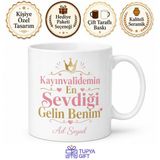 Kayınvalidemin En Sevdiği Gelin Benim Rekabetçi Elti Kupası Hediye Bardak