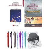 Kayıp Kitaplıktaki Iskelet 2 Yaşayan Ölüler ve Charlie'nin Büyük Cam Asansörü 2'li Set - Kalem