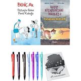 Kayıp Kitaplıktaki Iskelet 2 Yaşayan Ölüler ve Postayla Gelen Deniz Kabuğu 2'li Set - Kalem