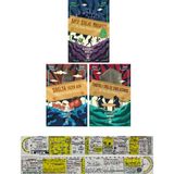 Kayıp Sırlar Muhafızı / Sidelya Yüzen Ada / Tarçınlı Düşler Çikolatacısı 3 Kitap (Matematik Öğreten Cetvel) - Kayahan Demir
