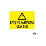 Kayış ve Kasnaktan Uzak Dur 60 x 90 cm