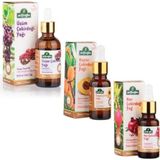 Kayısı Çekirdeği Yağı 20ML + Nar Çekirdeği Yağı 20ML + Üzüm Çekirdeği Yağı 50ML (Soğuk Pres) - 0,25 gr