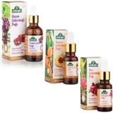 Kayısı Çekirdeği Yağı 20Ml + Nar Çekirdeği Yağı 20Ml + Üzüm Çekirdeği Yağı 50Ml (Soğuk Pres)