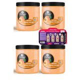 Kayısı Peeling 3200 G. 800 G. X 4 Epilasyon Sonrası Vücut Peelingi Batık & Çilek Bacak Onarıcı
