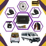 Kayıtlı Servis Okul Taşıtları 4 lü Kamera 7 inç Monitör Full Set
