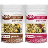 Kaykan Müsli 300 gr Meyve Granola ve 300 gr Choco Granola - 600 gr