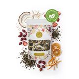 Kayla Gurme Detoks Çayı - Hindistan Cevizi, Kurutulmuş Çilek, Kuşburnu, Yeşil Çay, Limon Dilimi - 125 g