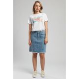 Kaylie Kadın Jean Etek Denim - S - Mavi