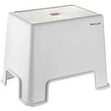 Kaymaz Banyo Taburesi - 150 Kg Taşıma Kapasiteli Kaydırmaz Banyo Taburesi - Çocuk Taburesi - Basamak Tabure - 1. Sınıf Sert Plastik 21.5X 30 X 3