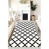 Kaymaz Deri Tabanlı Yıkanabilir Antibakteriyel Dijital Baskı Modern Halı Yolluk, Md-0006B-Vrn-120X300