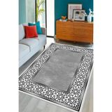 Kaymaz Halı Modern Desen Yıkanabilir Salon Halısı MLN-511 50x80MLN51133