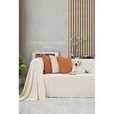 Kaymaz Koltuk Örtüsü Çift Taraflı Mikrofiber Şönil 175X350 Cm Xl- Krem – Kedi Köpek Ve Çocuk Dostu