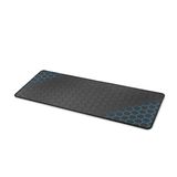 Kaymaz Mousepad Mavi Petek Desenli Oyuncu Gaming Mouse Pad 40X90CM | Kaymaz Taban, Masa Aksesuarı