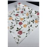 Kaymaz Mutfak Banyo Dolap Içi Çok Amaçlı Çekmece Raf Vitrin Örtüsü -ÇIÇEK-1045-G - 45 x 500 Cm