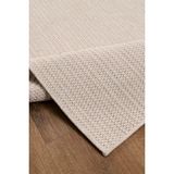 Kaymaz Taban Yıkanabilir Krem Jüt Halı Jüt Kilim Yıkanabilir Örme Krem Sisal Kilim - 100 x 200 cm
