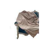 Kaymaz Tabanlı Tay Tüyü Çekyat, Koltuk, Kanepe Örtüsü(Bej RENK)(175X210CM) - 860-Turuncu