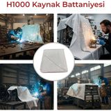 Kaynak Battaniyesi H1000 – Cam Elyaf, 1,5mm Kalınlıkta - 100x200cm