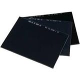 Kaynak Maske Camı Siyah 110X80 777 (6 Lı) Paket - Çok Renkli