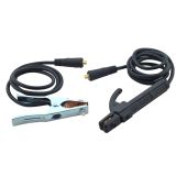 Kaynak Pensesi Elektrot Tutucu ve Kaynak Şase Pensesi Kaynak Makinesi Kablo Seti İnce Uç 3 Metre