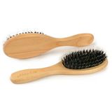 Kaynak Saç Açma Fırçası - Doğal Ahşap Ksaf-01-Pm-14X